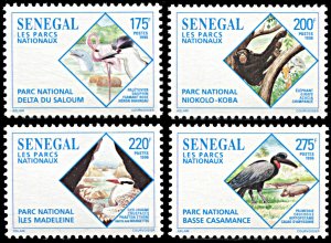 Senegal 1209-1212, MNH, National Parks