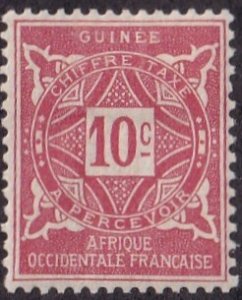 French Guinea #J17 Mint
