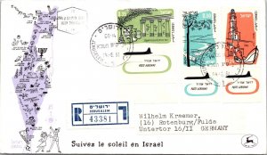 Israel 1961 - Registered Mail - Jerusalem - F70702