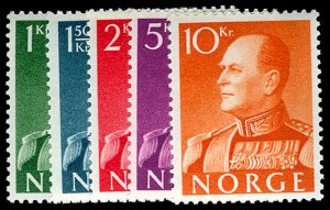 NORWAY 370-74  Mint (ID # 70920)