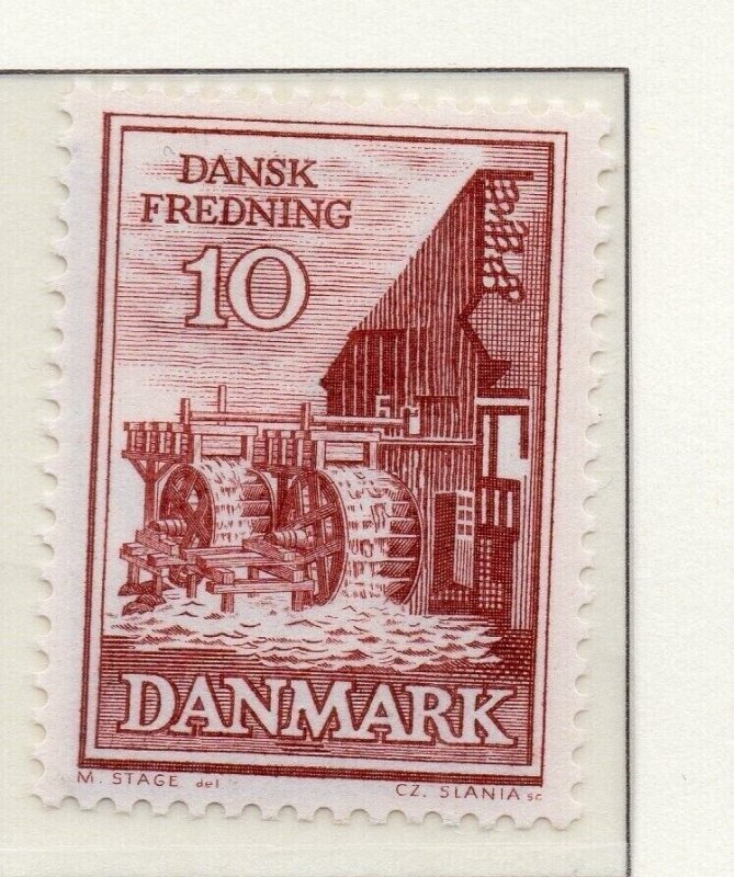 Denmark 1962-63 Early Issue Fine Mint Hinged 10ore. NW-225272