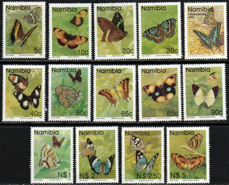 Namibia Sc #742-754 MNH