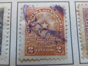 1913 Paraguay 2c Fine Used Stamp A11P26F73-