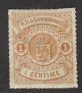 Luxembourg SC#18a Mint VF hr SCV$150.00...Check the Offer!!