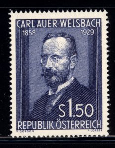 Austria 1954  Scott #595 MNH