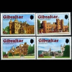 GIBRALTAR 1978 - Scott# 365-8 Coronation 25th. Set of 4 NH