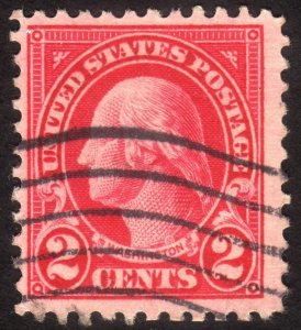 1923, US 2c, Washington, Used, Sc 554
