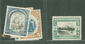 Mozambique Company #155-61  Single (Complete Set)