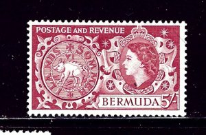 Bermuda 160 MH 1953 issue  #2