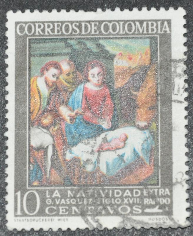 DYNAMITE Stamps: Colombia Scott #C439  USED