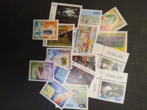 selection Faroes 1991 MNH #216-231 FH: CV $23.55