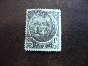 Stamps - Barbados - Scott# 136 - Used Part Set of 1 Stamp