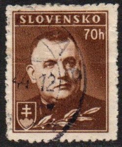 Slovakia Sc #43A Used