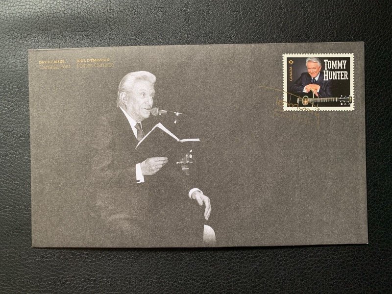 Canada FDC scott 2769 - Tommy Hunter (2014) P (85¢)