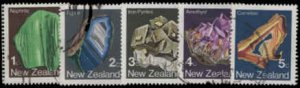 New Zealand SC# 755-759 Used f/vf