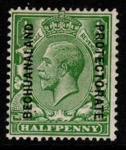 BECHUANALAND SG91 1927 ½d GREEN MTD MINT