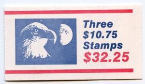 1985  Stamp Booklet Eagle & Half Moon #2122a