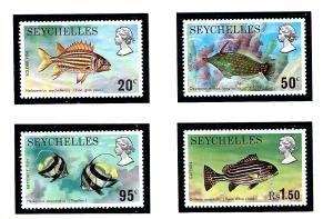 Seychelles 313-16 MNH 1974 Fish