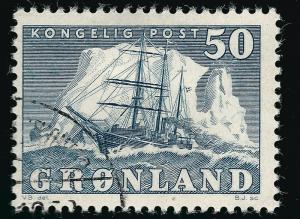 Greenland 1950 Sc #35 Used F-VF Cat $12.00...Quality Bargain!