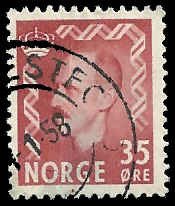 Norway - 346 - Used - SCV-0.25