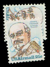 PCBstamps    C93-C94  Sgls. 42¢(2x21¢) Octave Chanute, 1979, MNH, (4)