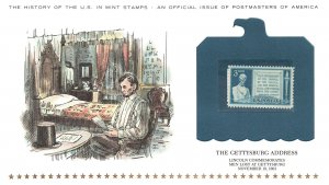 THE HISTORY OF THE U.S. IN MINT STAMPS THE GETTYSBURG ADDRESS