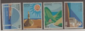 Cyprus Scott #371-374 Stamp - Mint NH Set