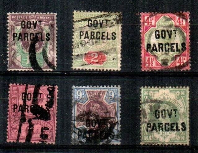 Great Britain Scott O31-6 Used [TH532]
