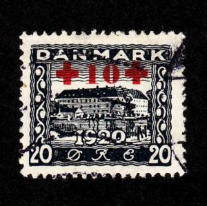 Denmark  Scott #B2 Used (Semi-postal)
