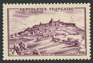 France 568 block/4,MNH.Michel 756. Views 1946.Vezelay.