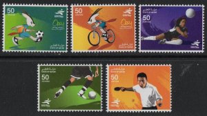 Thematic stamps QATAR 2006 ASIAN GAMES/SPORTS 5v mint