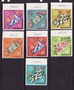 Togo-Sc#604-6,C69-72-Unused NH imperf set-Montreal Expo '67-1967-