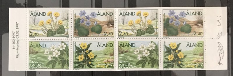 Aland Islands 1998 #133a, Booklet, MNH, CV $9.50