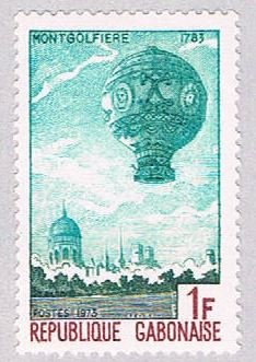 Gabon Balloon 1f - pickastamp (AP103606)