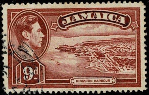 1938 Jamaica Scott Catalog Number 124 Used