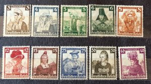 Germany #B69-B78 MLH Set-SCV=$34.40   *