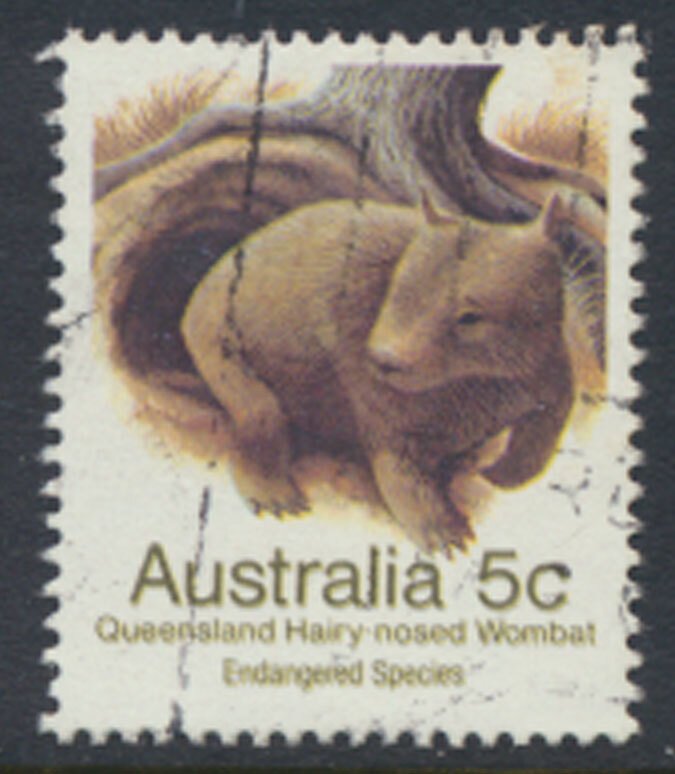 Australia - SG 784  SC# 786  Used Wildlife Wombat 1981 see details & scan