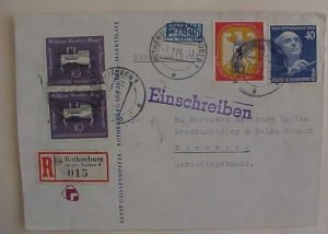 BERLIN 1956 # 128 CAT 40 EURO (=$ 52.00) ROTHENBURG