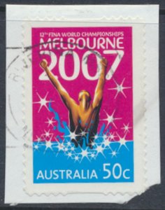 Australia  SG 2768  SC# 2626 Used SA Sport Swimming  see details scan    