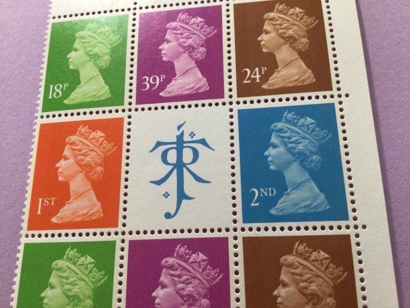 British Machins mint never hinged stamps panel Ref 58292