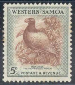 Samoa ~ #207 ~ Tooth-Billed Pigeon ~ MH