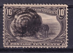 US 1898 - Trans Mississippi 10 Cent Issue.VF-Used # 290