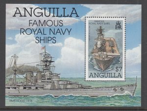 Anguilla 1077 Ship Souvenir Sheet MNH VF