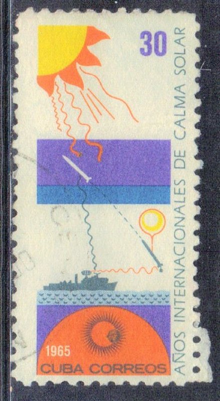 CUBA SC# 962  **USED** 1965   30c   SEE SCAN