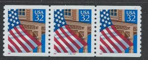 UNITED STATES SC# 2913 VF MNH 1995 PL#33333 PNC3 LOW GLOSS