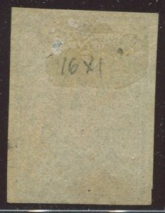 16X1 Charleston SC Confederate States Provisional Unused Stamp BX4711