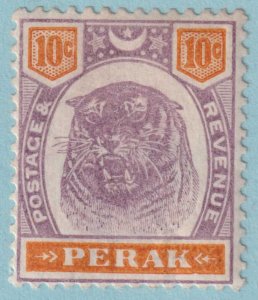 MALAYA - PERAK 53  MINT HINGED OG * NO FAULTS VERY FINE! - LLA