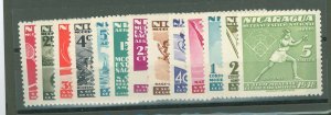 Nicaragua #C296-308  Single (Complete Set)