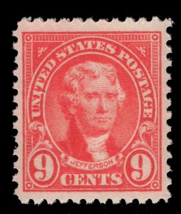 MOMEN: US STAMPS #561 MINT OG NH VF/XF JUMBO LOT #80452