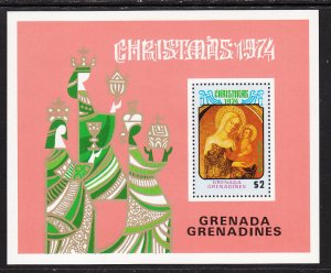 Grenada Grenadines 40 Christmas Souvenir Sheet MNH VF